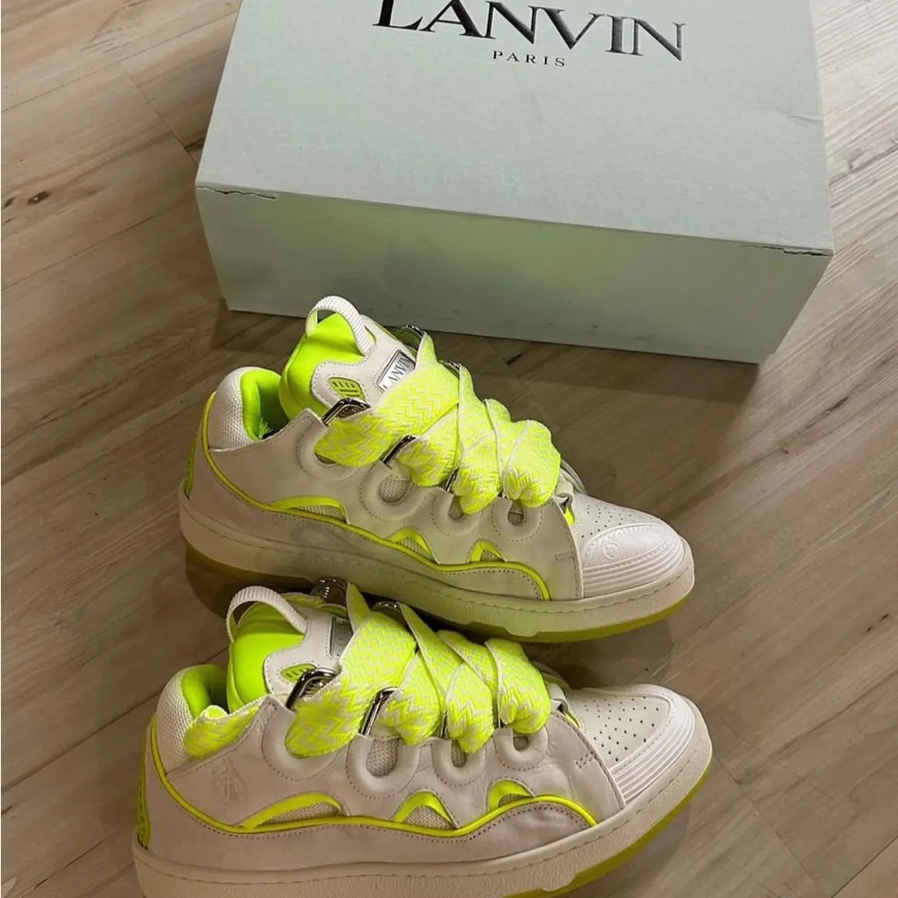 Lanvin Curb Sneakers